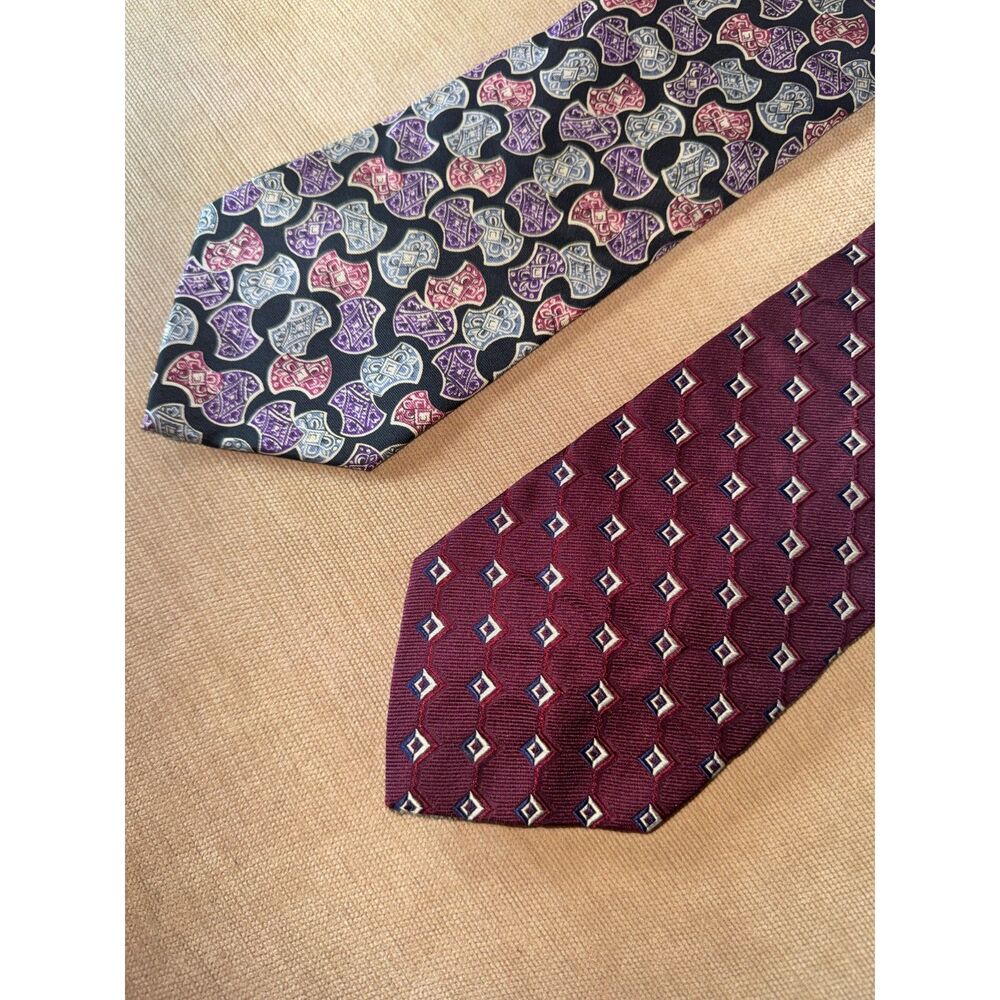 2 Ties, Daniel Cremieux Tie & Adolfo Tie